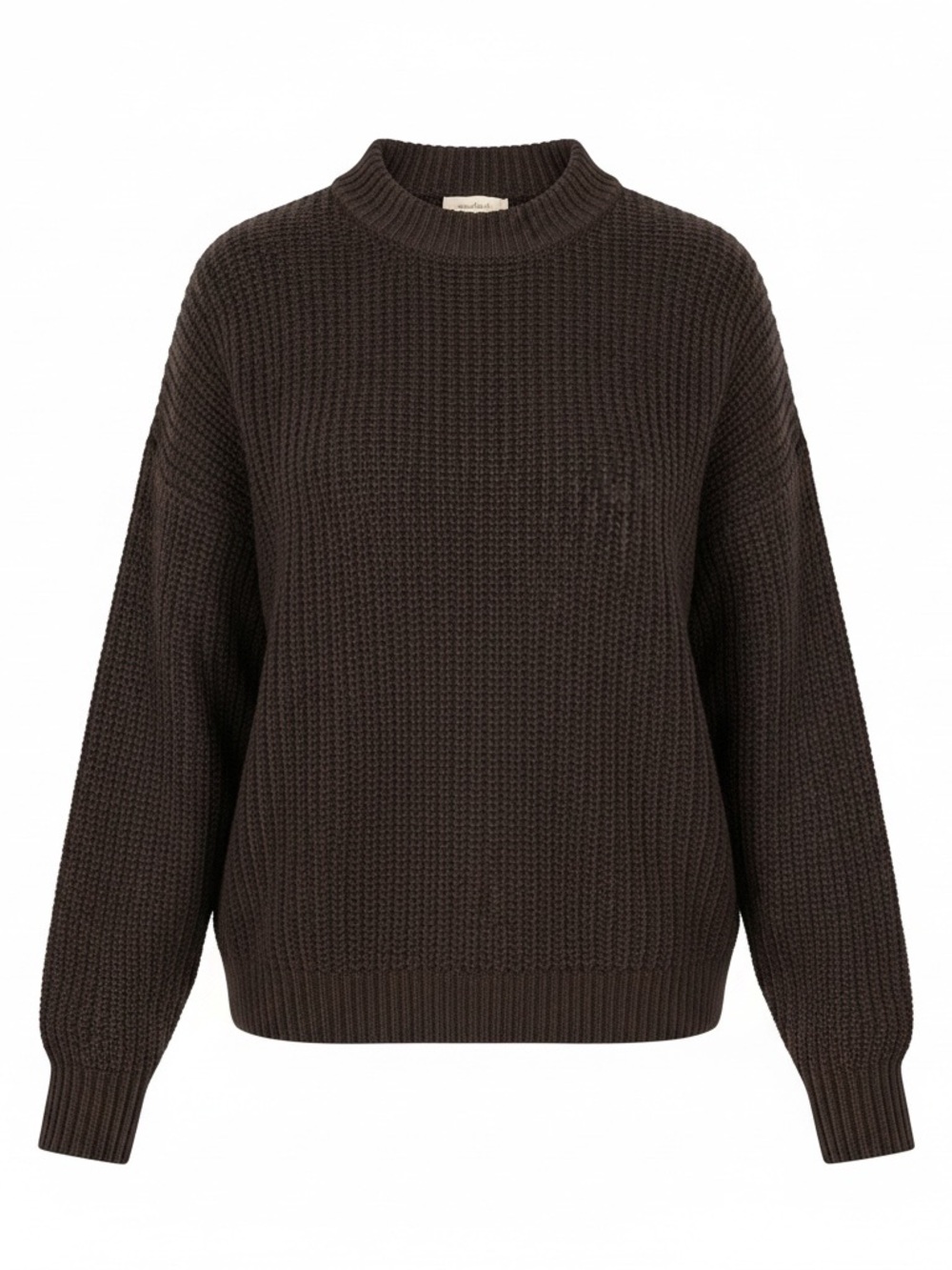 Universal Thread Women's Chunky Crewneck Sweater - Black